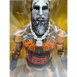 Aew Unmatched Brody King 6-Inch Figure with Chain Necklace and Alternate Fists